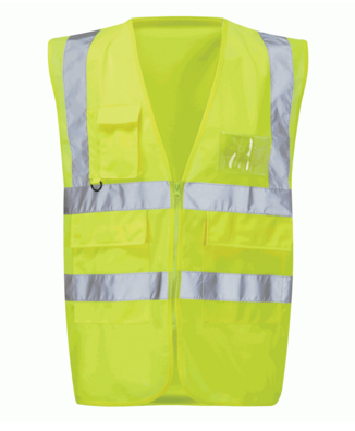 Orbit Milanese Executive Waistcoat Yellow