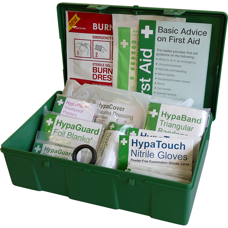 Safety First Aid Truck and Van First Aid Kit in Square Case