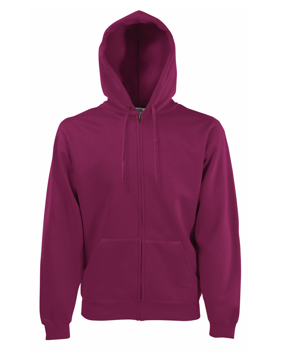 Fruit of the Loom Mens Classic Hooded Sweat Jacket
