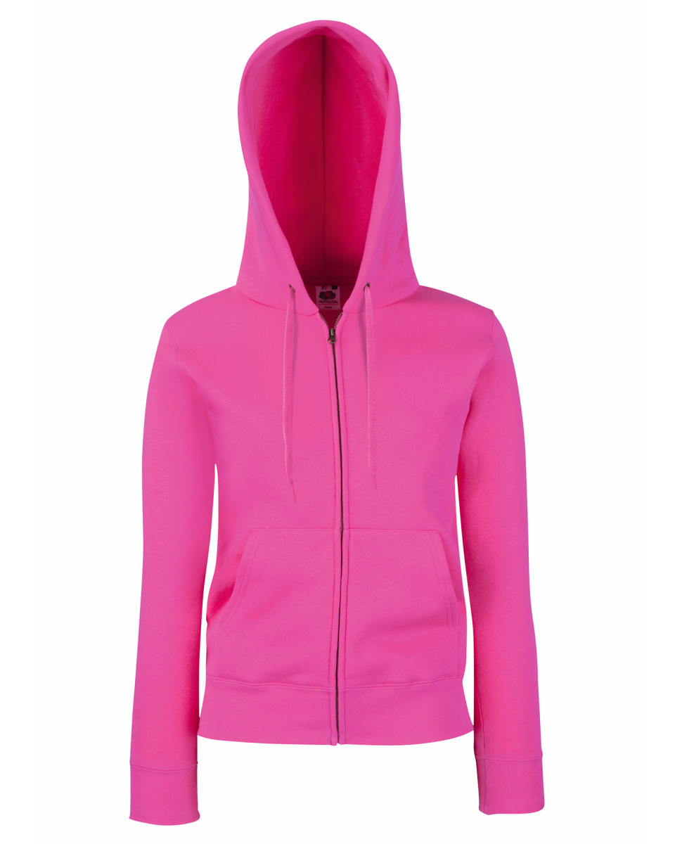 Fruit of the Loom Lady-Fit Premium Hooded Sweat Jacket