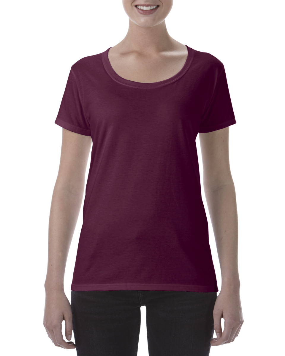 Gildan Softstyle Ladies Deep Scoop T Shirt