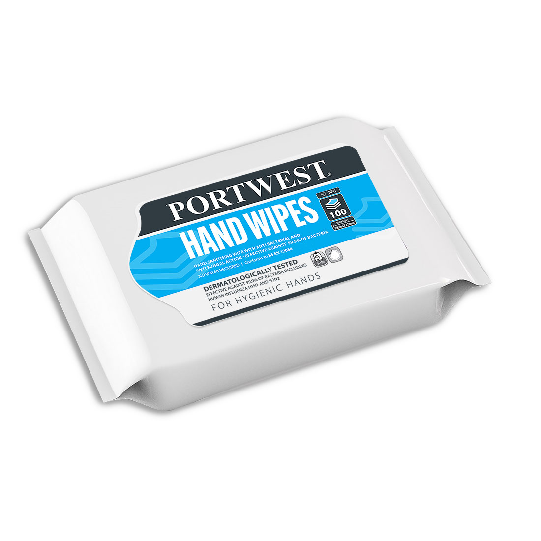 Portwest Anti Bacterial Hand Wipes