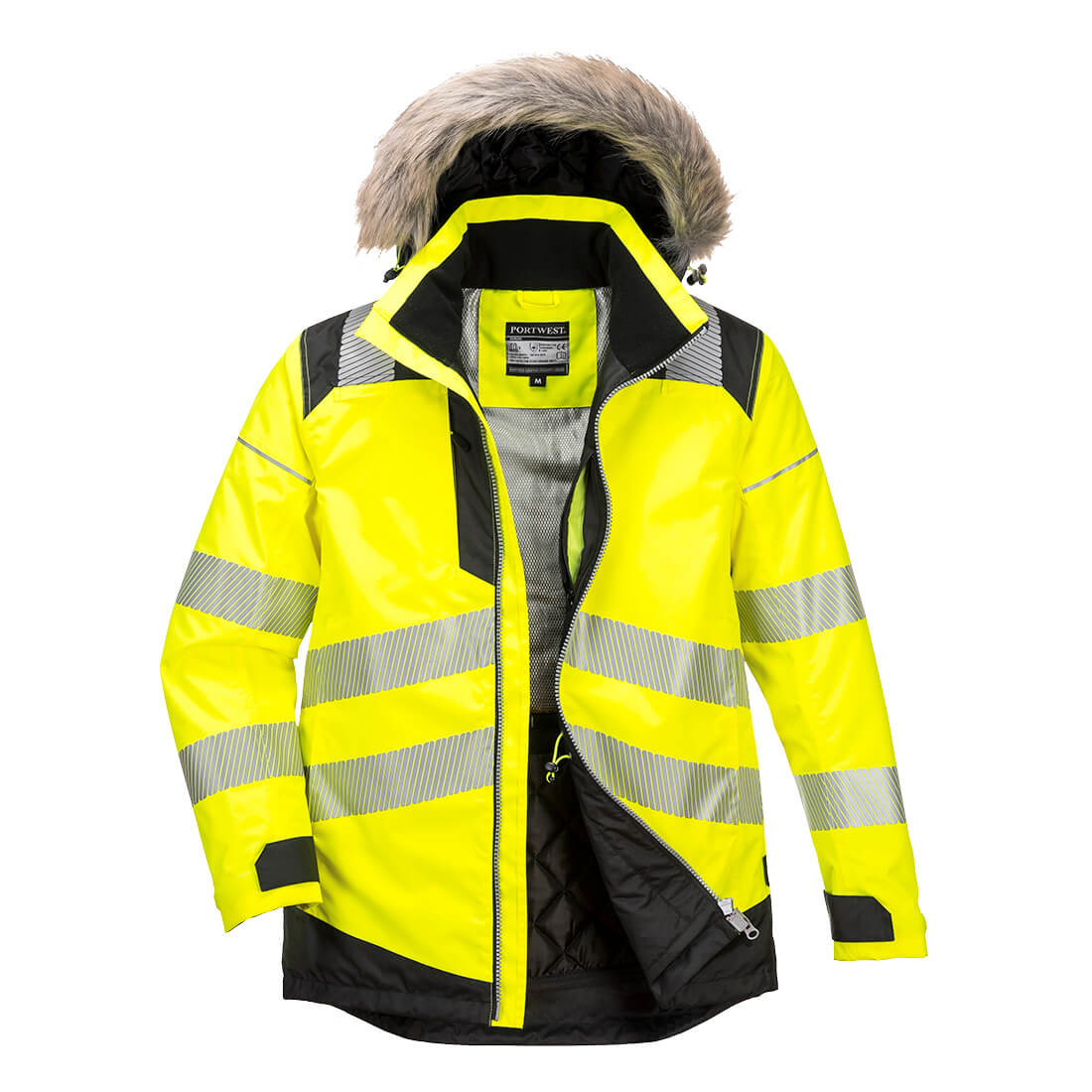 Portwest Hi-Vis Winter Parka Jacket  Image