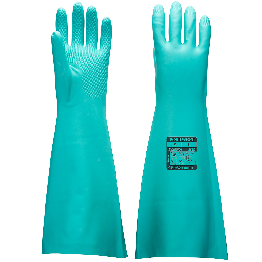 Portwest Extended Length Nitrile Gauntlet