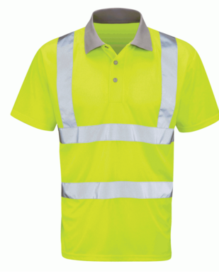 Orbit Hi Vis Polo Shirt Yellow