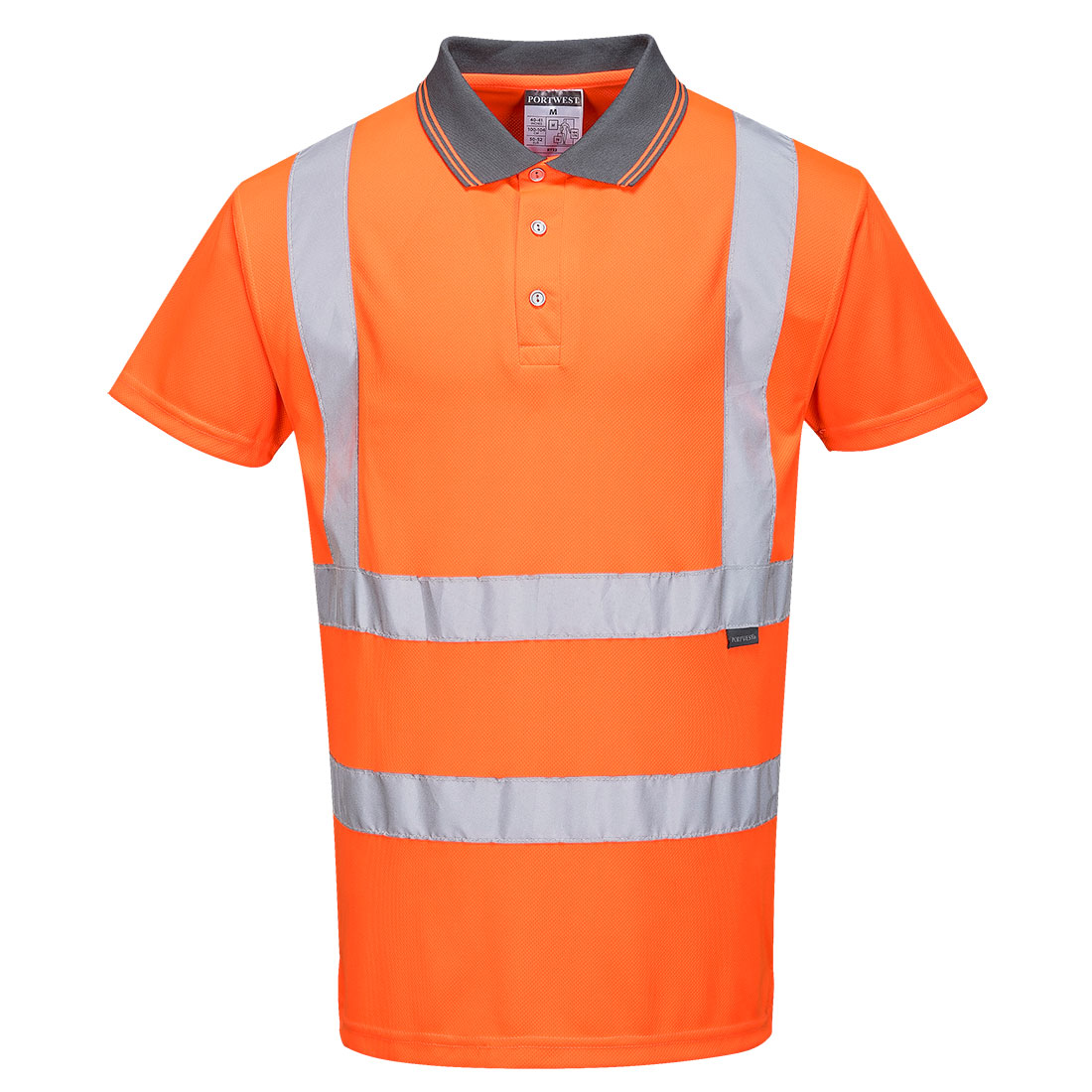 Portwest Hi Vis Short Sleeve Polo