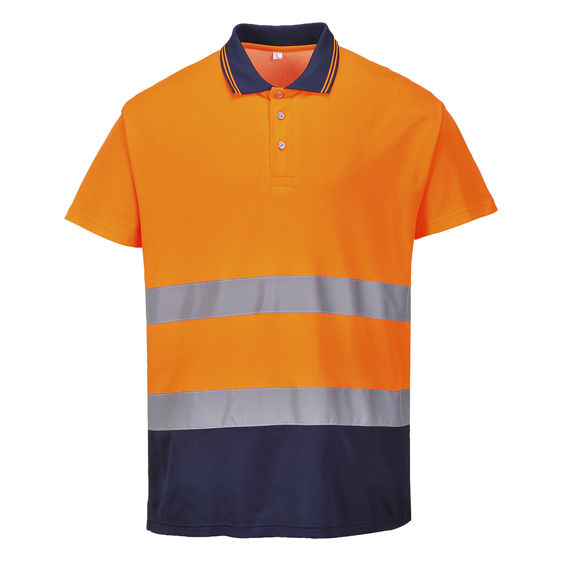 Portwest Two Tone Cotton Comfort Polo