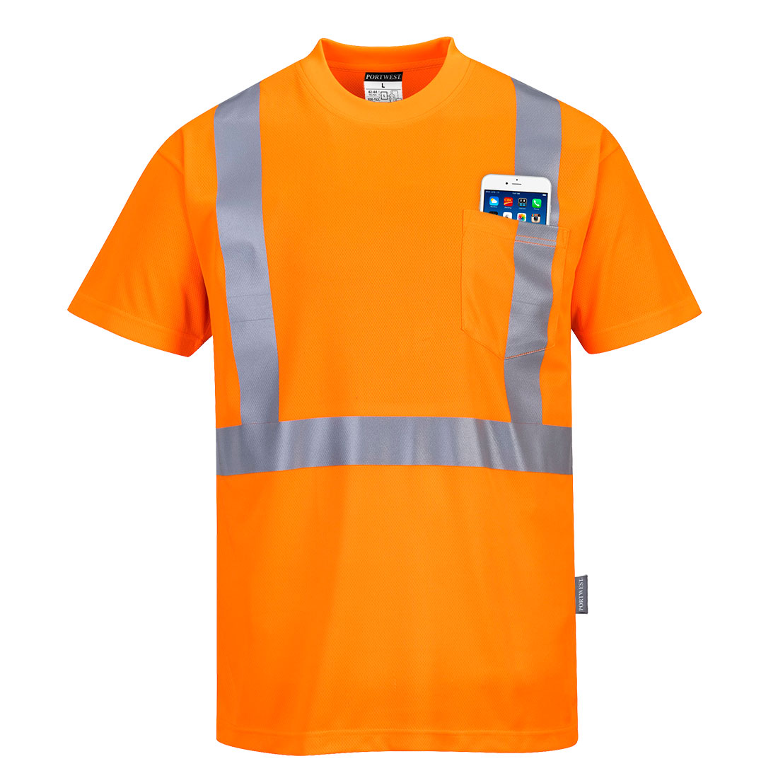 Portwest Hi Vis Pocket T Shirt