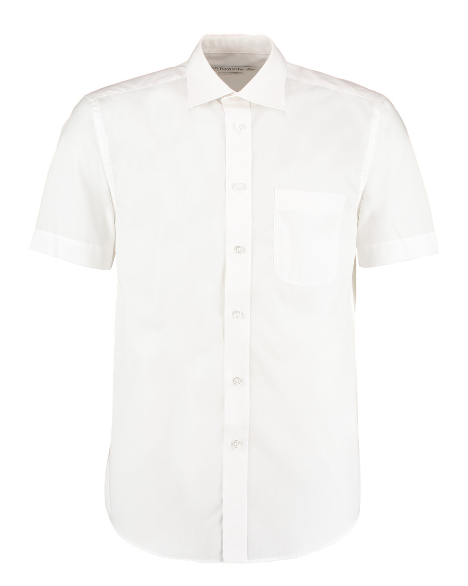 Kustom Kit Mens Short Sleeve Business Shirt